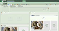 Desktop Screenshot of daspyda.deviantart.com