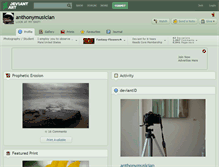 Tablet Screenshot of anthonymusician.deviantart.com