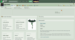 Desktop Screenshot of lost-creed.deviantart.com