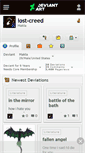 Mobile Screenshot of lost-creed.deviantart.com