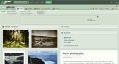 Desktop Screenshot of jpforrest.deviantart.com