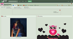 Desktop Screenshot of munchclown.deviantart.com