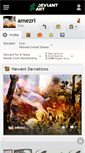 Mobile Screenshot of amezri.deviantart.com