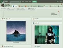 Tablet Screenshot of mic-killah.deviantart.com