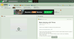 Desktop Screenshot of edzull.deviantart.com