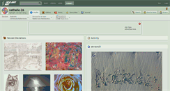 Desktop Screenshot of nathalie-26.deviantart.com