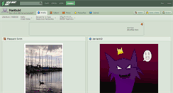 Desktop Screenshot of hantsuki.deviantart.com