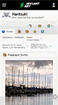 Mobile Screenshot of hantsuki.deviantart.com