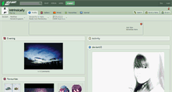 Desktop Screenshot of intrinsically.deviantart.com