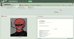 Desktop Screenshot of captianjim.deviantart.com