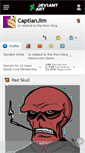 Mobile Screenshot of captianjim.deviantart.com