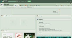 Desktop Screenshot of killerloli.deviantart.com