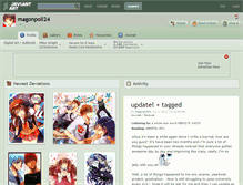 Tablet Screenshot of magonpoll24.deviantart.com