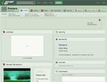 Tablet Screenshot of fireslave.deviantart.com