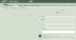 Desktop Screenshot of hatless.deviantart.com