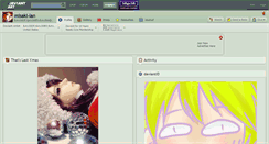Desktop Screenshot of misaki-lan.deviantart.com