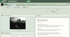 Desktop Screenshot of labalve.deviantart.com