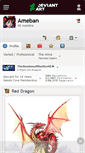 Mobile Screenshot of ameban.deviantart.com