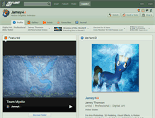 Tablet Screenshot of jamey4.deviantart.com