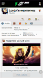 Mobile Screenshot of lordofawesomeness.deviantart.com