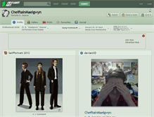 Tablet Screenshot of cheiftainmaelgwyn.deviantart.com