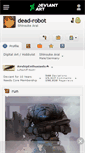 Mobile Screenshot of dead-robot.deviantart.com
