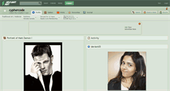 Desktop Screenshot of cyphercode.deviantart.com