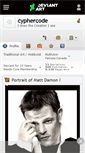 Mobile Screenshot of cyphercode.deviantart.com