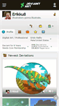 Mobile Screenshot of erikku8.deviantart.com