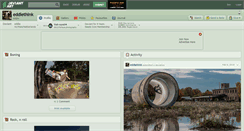 Desktop Screenshot of eddiethink.deviantart.com