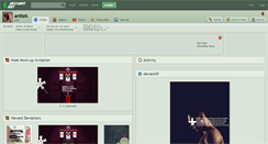 Desktop Screenshot of anttek.deviantart.com