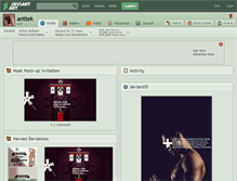 Tablet Screenshot of anttek.deviantart.com