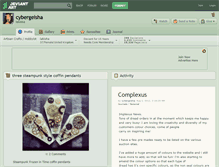 Tablet Screenshot of cybergeisha.deviantart.com