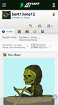 Mobile Screenshot of bert13one12.deviantart.com