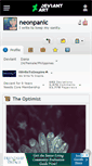 Mobile Screenshot of neonpanic.deviantart.com
