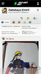 Mobile Screenshot of dattebayo-emirii.deviantart.com