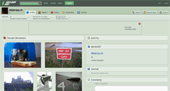 Desktop Screenshot of mistress-h.deviantart.com