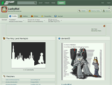 Tablet Screenshot of luckyikoi.deviantart.com