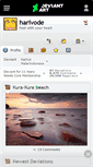 Mobile Screenshot of harivode.deviantart.com