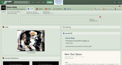 Desktop Screenshot of down-nola.deviantart.com