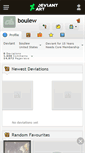 Mobile Screenshot of boulew.deviantart.com
