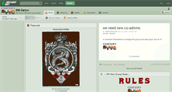 Desktop Screenshot of ink-fans.deviantart.com