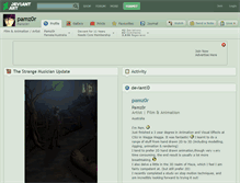 Tablet Screenshot of pamz0r.deviantart.com
