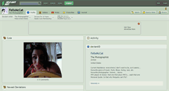 Desktop Screenshot of felixmccat.deviantart.com