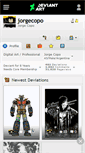 Mobile Screenshot of jorgecopo.deviantart.com