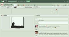 Desktop Screenshot of entre-les-vents.deviantart.com