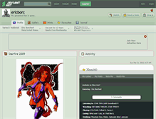 Tablet Screenshot of ericborc.deviantart.com