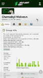 Mobile Screenshot of chernobyl-wolves.deviantart.com