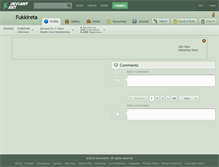 Tablet Screenshot of fukkireta.deviantart.com