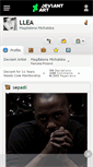 Mobile Screenshot of llea.deviantart.com